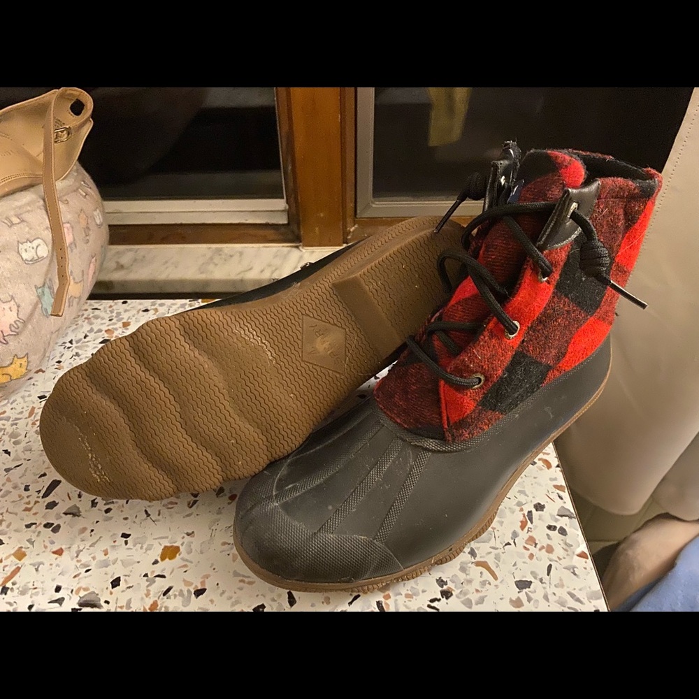 Sperry Duck Boots. Worn, but cared for. Excellent condition